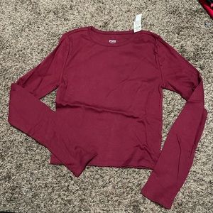 Victoria’s Secret - Red - Long Sleeve Crop
